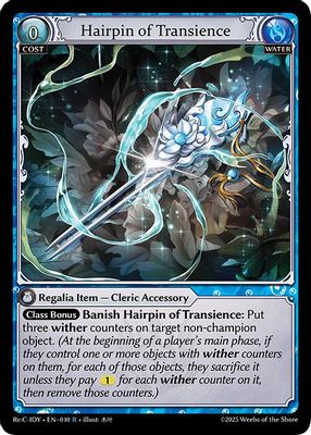 Hairpin of Transience
