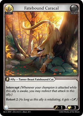 Fatebound Caracal