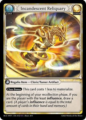 Incandescent Reliquary