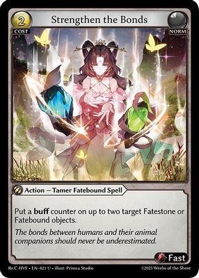 Strengthen the Bonds