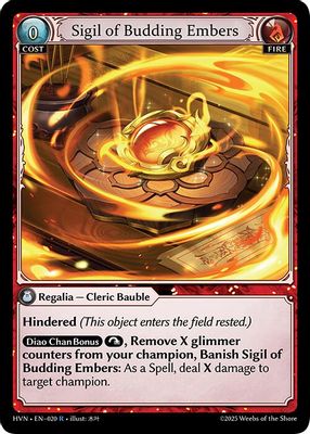 Sigil of Budding Embers