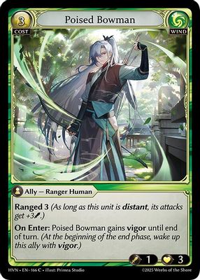 Poised Bowman