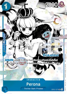 Perona (Championship 2024 Finalist Card Set Vol. 2)