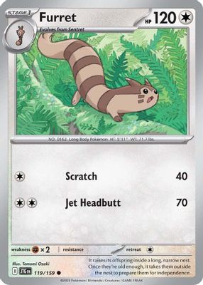 Furret - 119/159