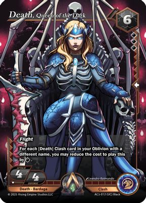 Death, Queen of the Dark