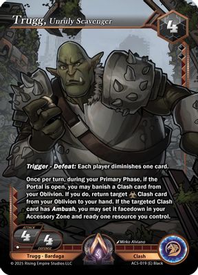 Trugg, Unruly Scavenger