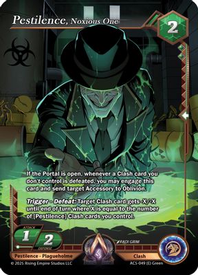 Pestilence, Noxious One