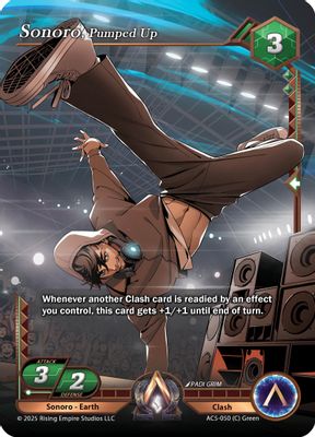 Sonoro, Pumped Up