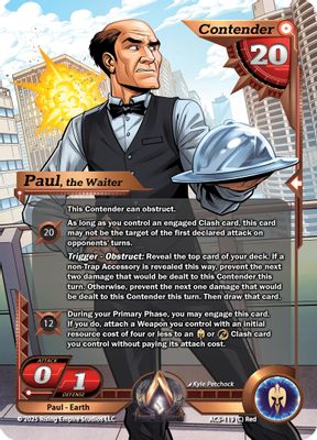 Paul, the Waiter