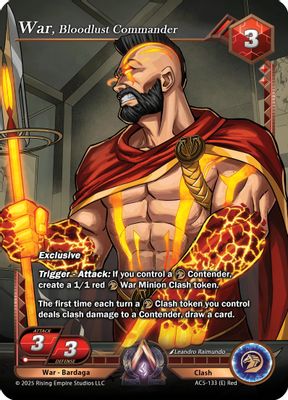 War, Bloodlust Commander