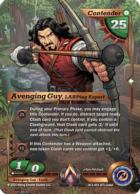 Avenging Guy, LARPing Expert (Clash Kit Exclusive)
