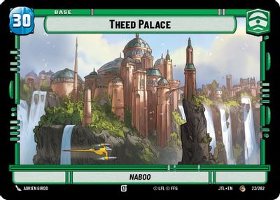 Theed Palace // X-Wing