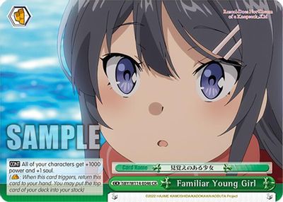 Familiar Young Girl