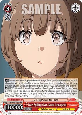 Tears Spilling Over, Kaede Azusagawa