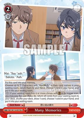 Many Memories (B)