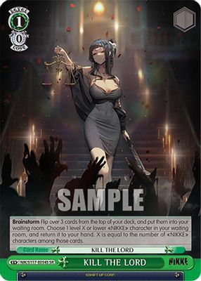 KILL THE LORD (SR)