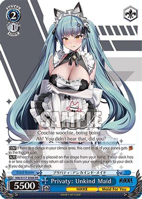 Privaty: Unkind Maid