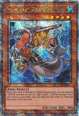 Mermail Abysspike (Quarter Century Secret Rare)