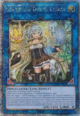 Lyna the Light Charmer, Lustrous (Quarter Century Secret Rare)