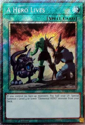 A Hero Lives (Platinum Secret Rare)