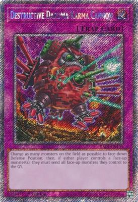 Destructive Daruma Karma Cannon (Platinum Secret Rare)