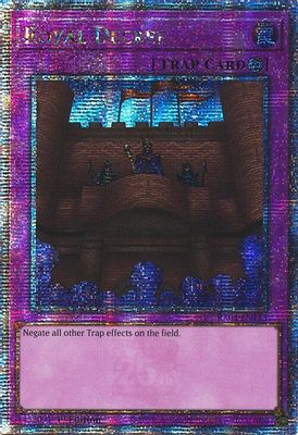 Royal Decree (Quarter Century Secret Rare)