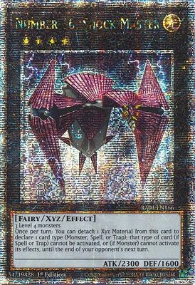 Number 16: Shock Master (Quarter Century Secret Rare)