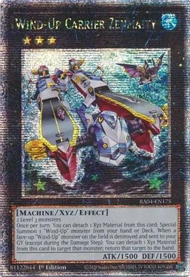 Wind-Up Carrier Zenmaity (Quarter Century Secret Rare)