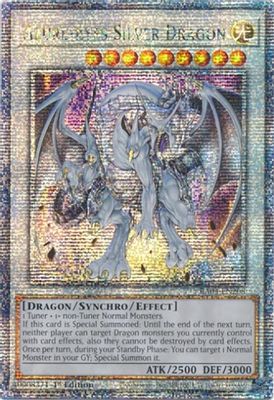 Azure-Eyes Silver Dragon (Quarter Century Secret Rare)