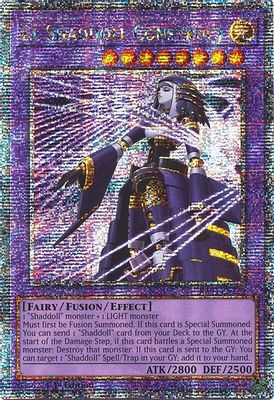 El Shaddoll Construct (Quarter Century Secret Rare) (Alternate Art)