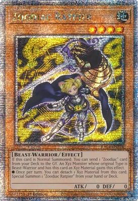 Zoodiac Ratpier (Quarter Century Secret Rare)