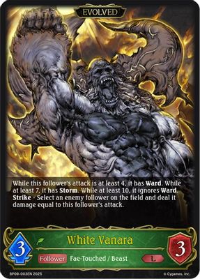 White Vanara (Evolved)