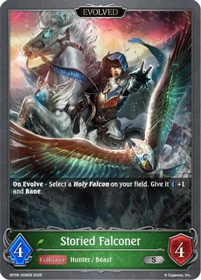 Storied Falconer (Evolved)