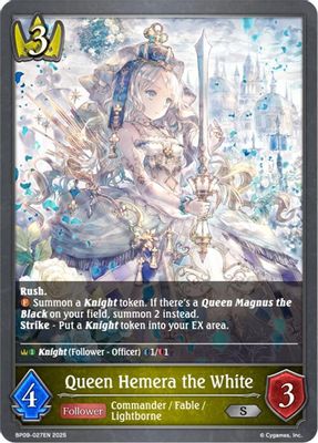 Queen Hemera the White