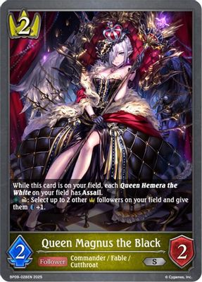 Queen Magnus the Black