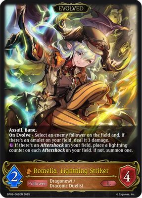 Romelia, Lightning Striker (Evolved)