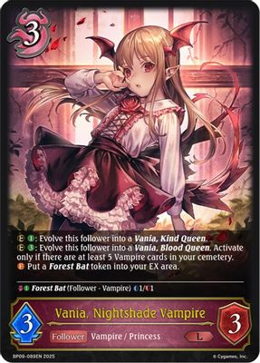Vania, Nightshade Vampire