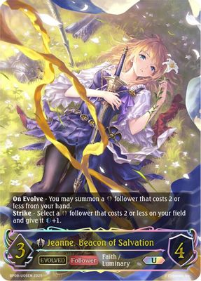 Jeanne, Beacon of Salvation (U)
