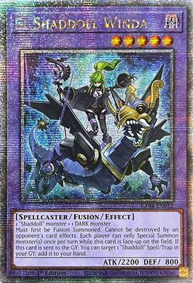 El Shaddoll Winda (Quarter Century Secret Rare)