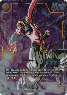 Majin Buu : Evil (Tournament Pack -Winner- 06)