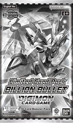 Limited Card Pack -Billion Bullet- (Sealed Promotional Pack)