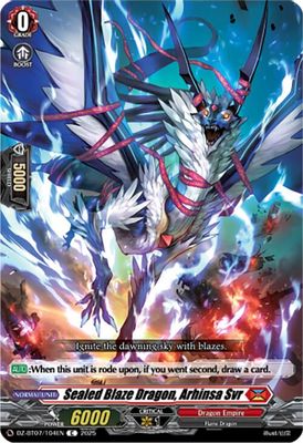 Sealed Blaze Dragon, Arhinsa Svr