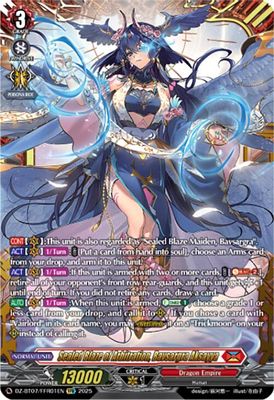 Sealed Blaze of Arbitration, Bavsargra Aksayya (FFR)