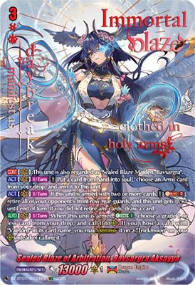 Sealed Blaze of Arbitration, Bavsargra Aksayya (SEC)