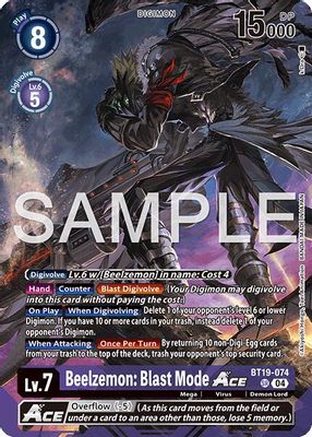 Beelzemon: Blast Mode ACE