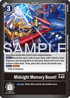 Midnight Memory Boost!