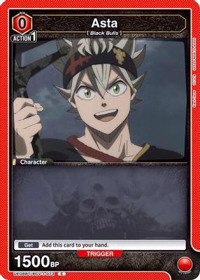 Asta (073) (Box Topper Foil)