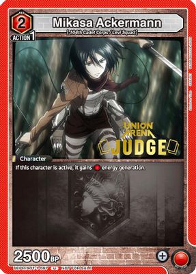 Mikasa Ackermann (Judge Pack)