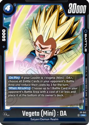 Vegeta (Mini) : DA - FP-041