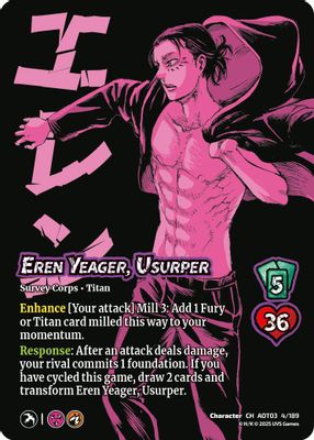 Eren Yeager, Usurper // Attack Titan, Finale